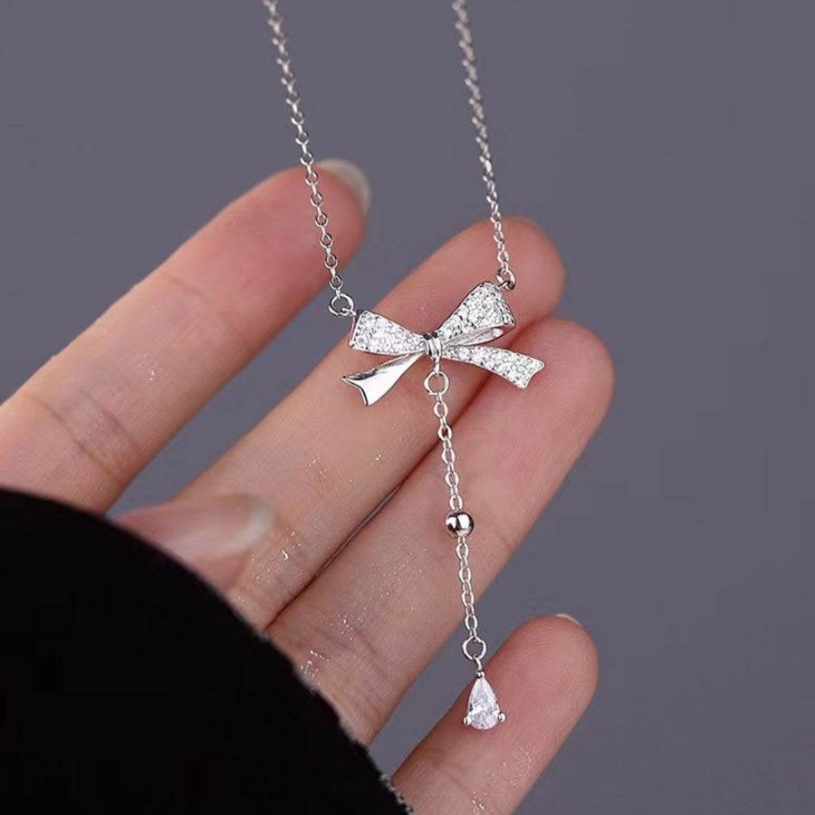 romantic necklace in Silver with NA