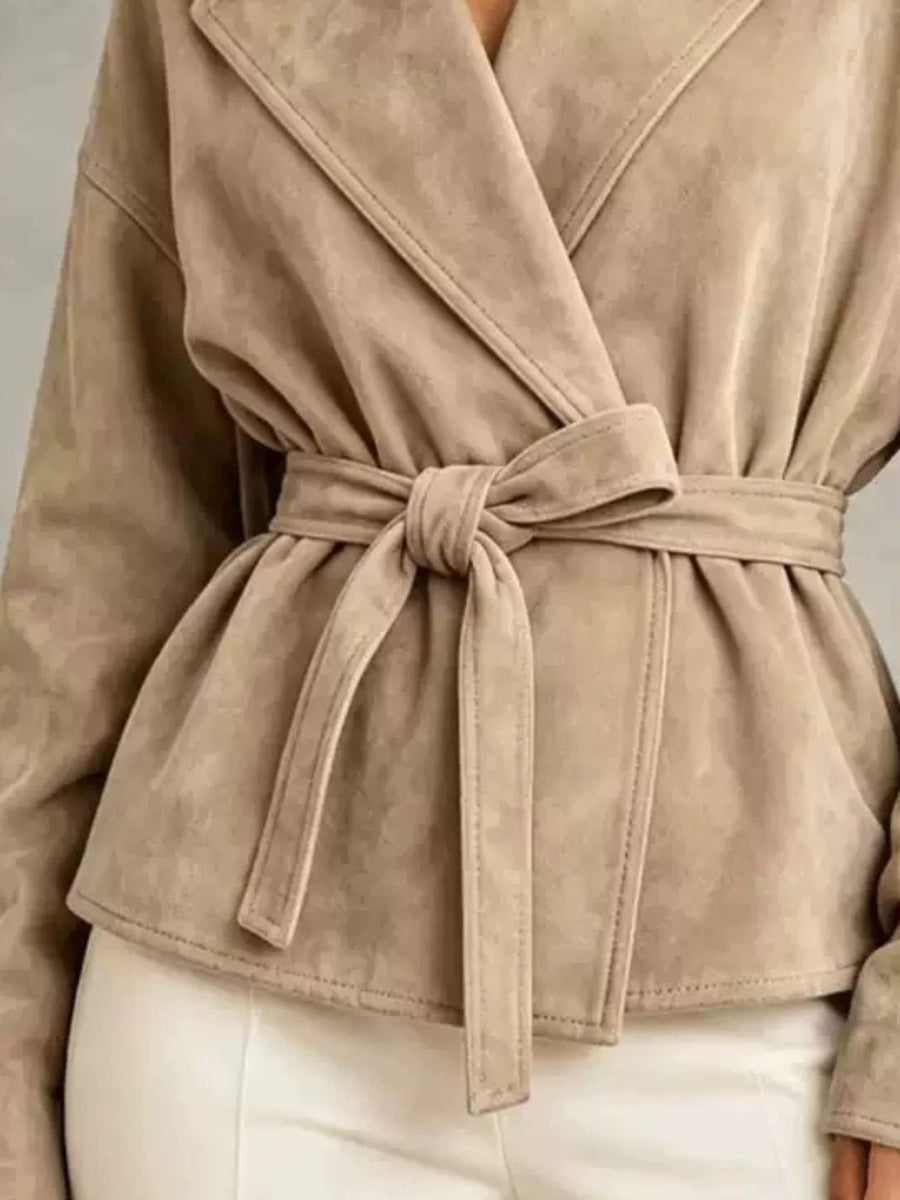 100% polyester Care instructions: Machine wash cold jacket in Gray with relaxed silhouette