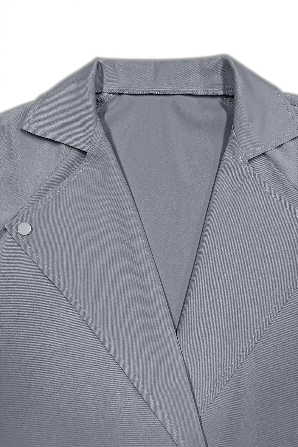 Camel trench coat with below-knee and tie