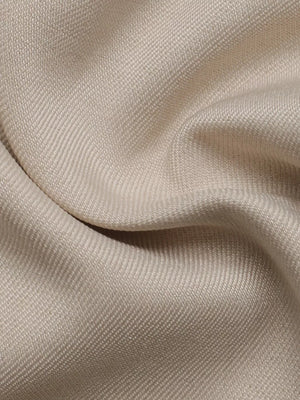 Chic sleeveless wrap top and shorts ensemble in beige polyester with a subtle woven texture.