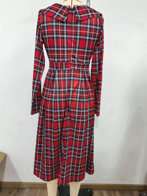 100% polyester Care instructions: Machine wash cold midi dress in white with A-line silhouette