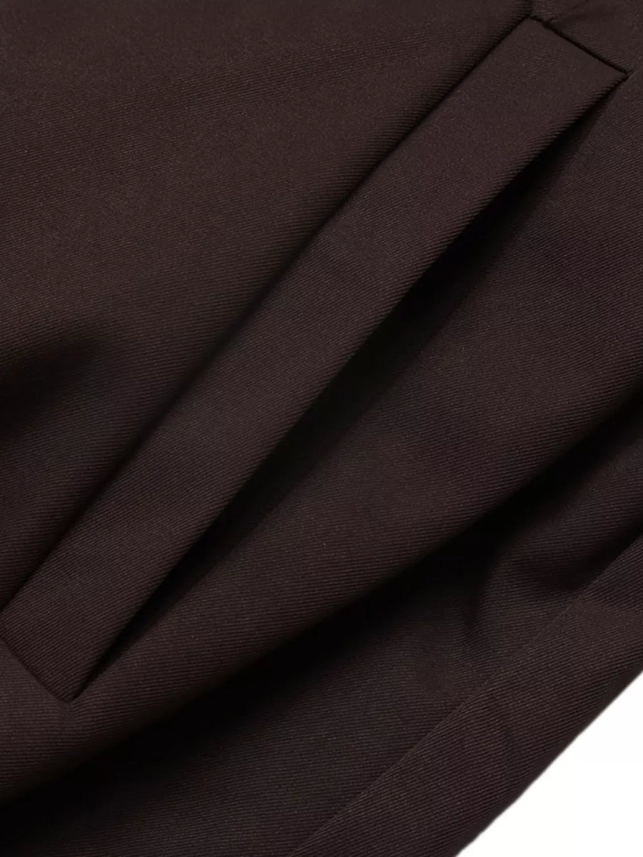 Zip Up Dropped Shoulder Jacket option 10