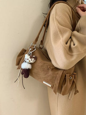 Vintage Lightweight Shoulder Bag option 7