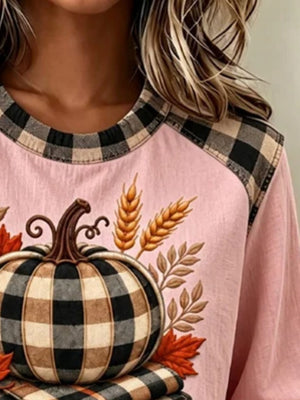 classic sweatshirt in Gray with crew neck