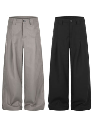 wide-leg pants in Black