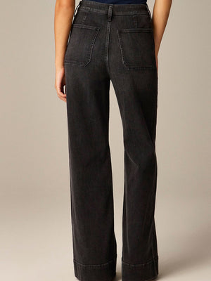 jeans in Light Blue with pocketed and full-length