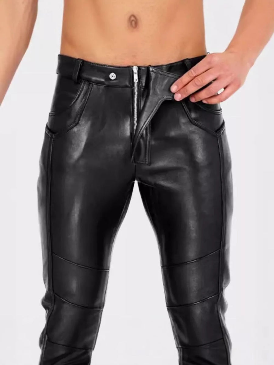 95%polyester, 5%spandex Care instructions: Machine wash cold pants in Black with slim silhouette