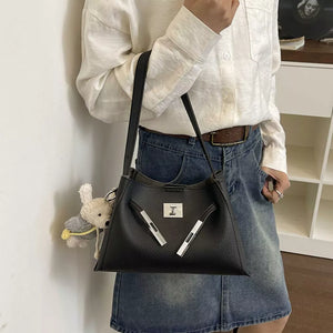 Lock Detail Crossbody Bag option 6