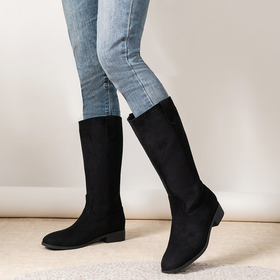 Suede,Rubber Imported Size &amp boots in Khaki with straight silhouette