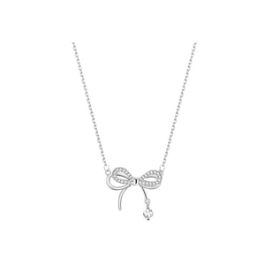 necklace in silver