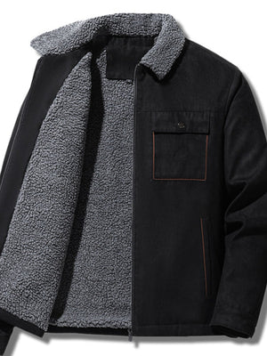 85% polyester, 15% nylon Care instructions: Machine wash cold utility jacket in Coffee with regular silhouette