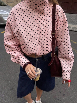 Brown zip-up jacket with pocketed and long sleeve