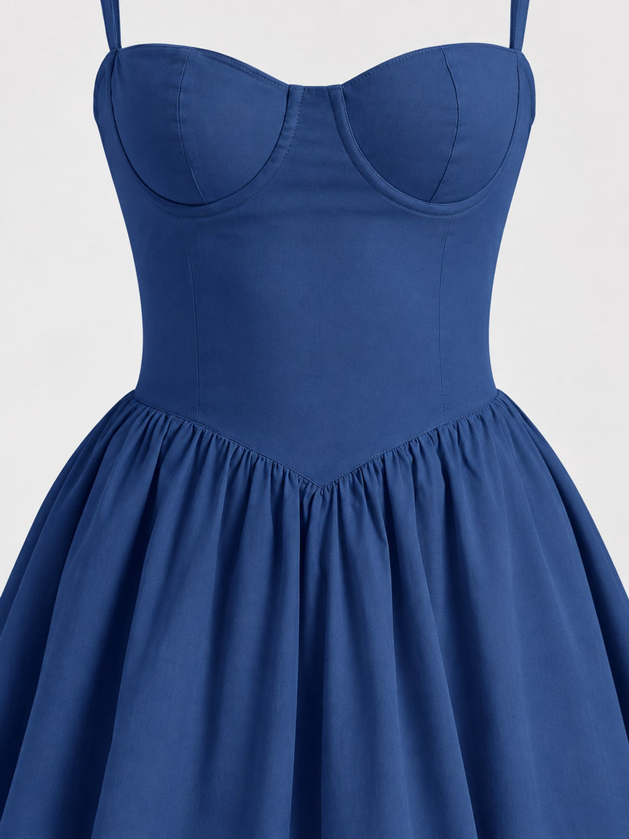 Sweetheart Neck Midi Cami Dress in Light Green