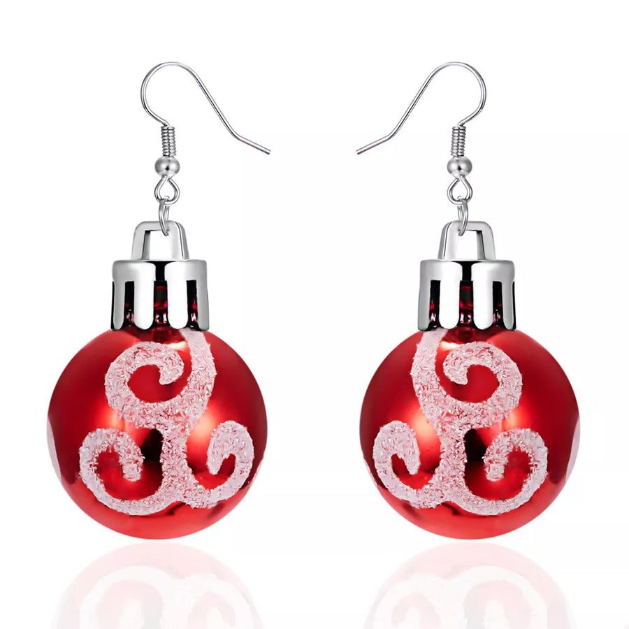 Resin, Stainless Steel Care instructions: Avoid wearing during exercise, as swea earrings in Red with drop silhouette