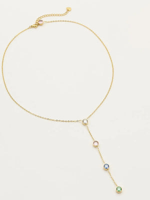 gold necklace with 19.3 inches and clasp