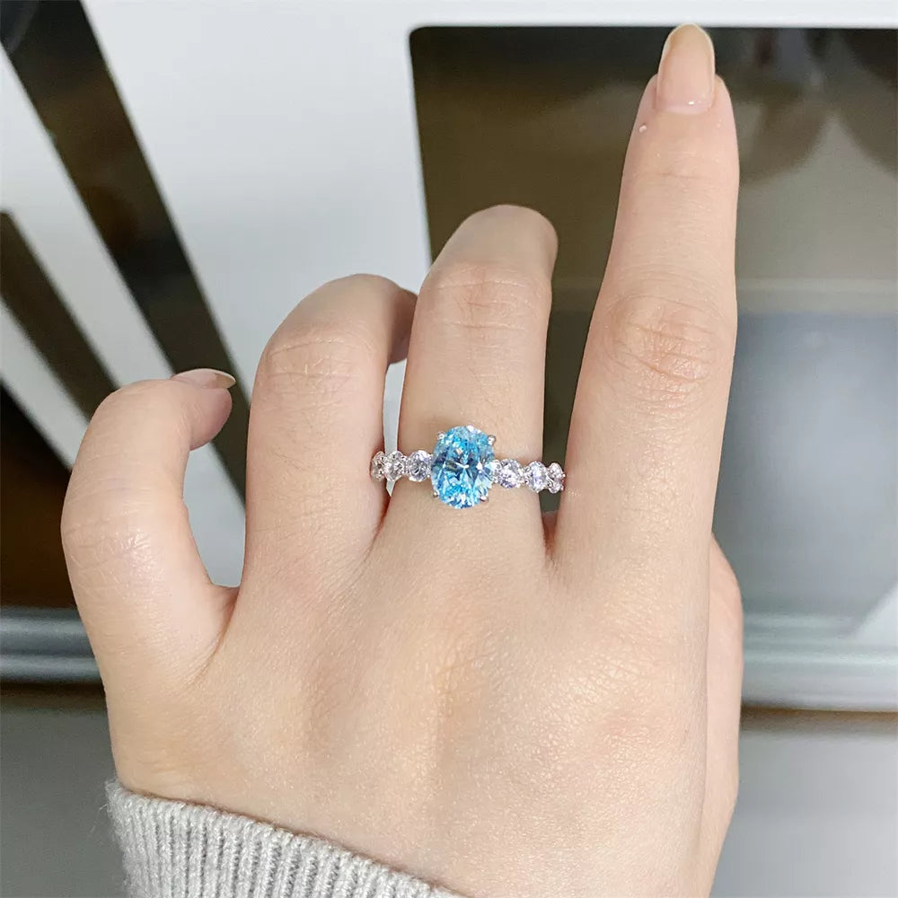 925 sterling silver, Growing high-carbon diamonds Care instructions: Avoid weari ring in silver with fitted silhouette