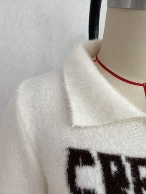 ivory cardigan with stretch and long sleeve