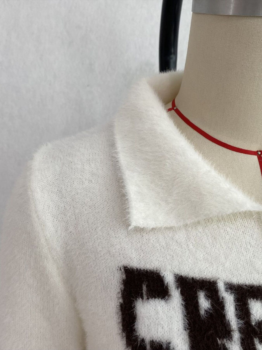 ivory cardigan with stretch and long sleeve