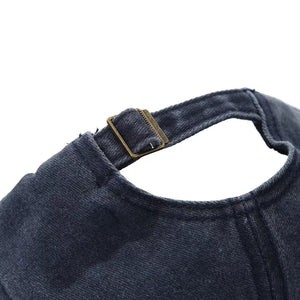 French Blue cap with heart motif and not applicable