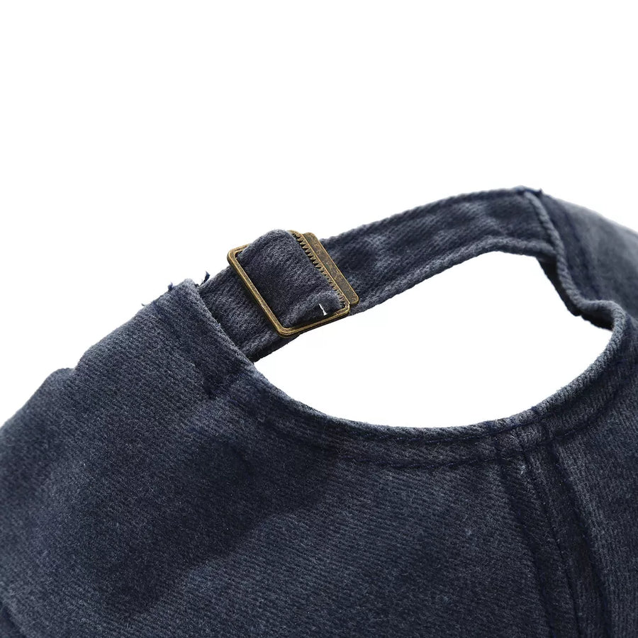 French Blue cap with heart motif and not applicable