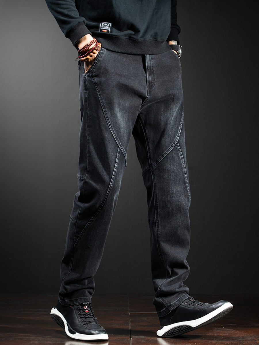 Men's Slim Fit Black Jeans in this colorway
