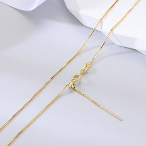18K Rose Gold-Plated,18K Gold-Plated,925 sterling silver Care instructions: Avoi necklace in silver with straight silhouette