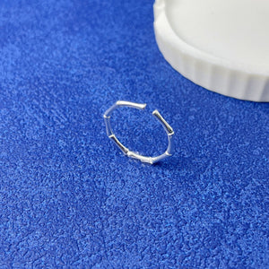 minimalist ring in Silver with not applicable