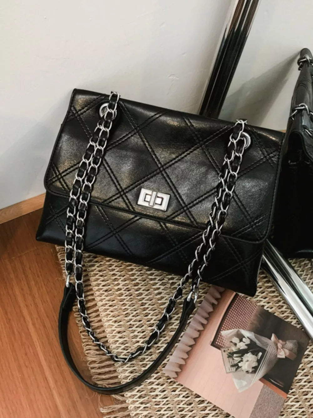 classic handbag in Black with null