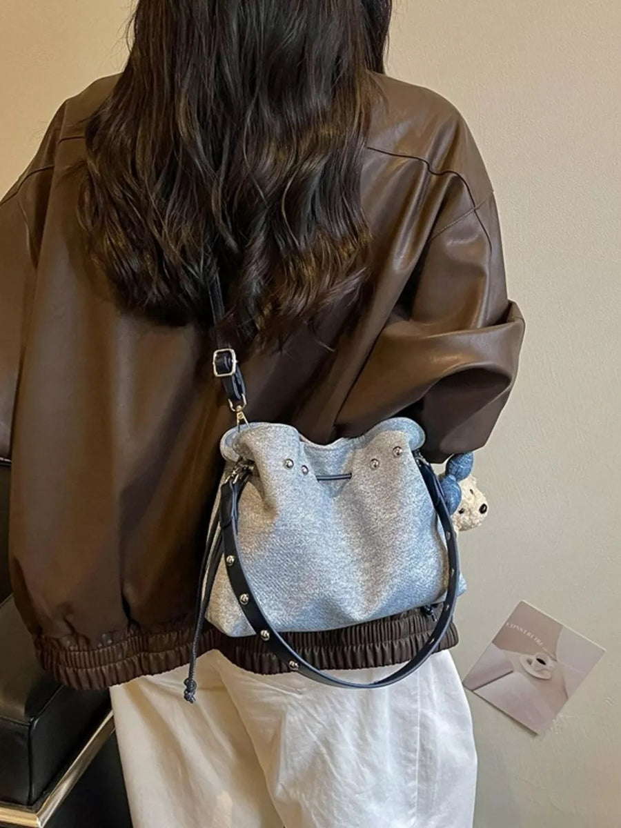 Off-white Bucket Crossbody Bag