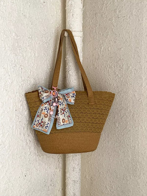 Straw Woven Shoulder Bag option 8