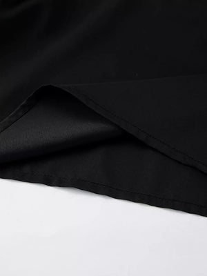 Lace V-neck Sleeveless Maxi Dress in Black with lace