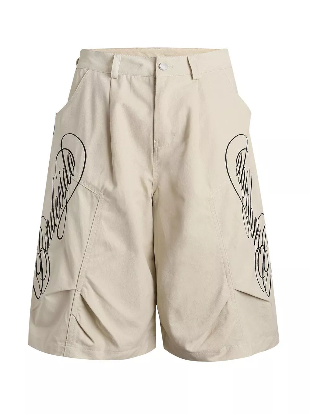 Apricot Men's Loose Fit Cargo Capris