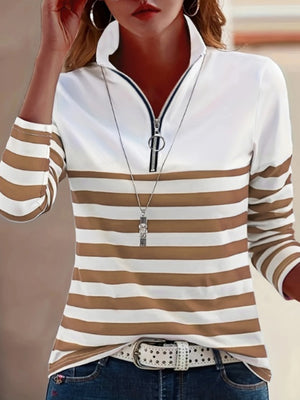 Brown And White t-shirt