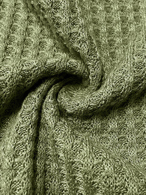 blouse in cream with ribbed and hip-length