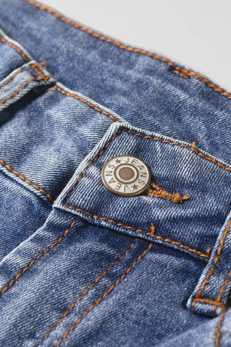 Embroidered Flare Leg Jeans option 9