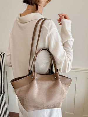 Black with tote with top handles 13