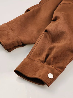 brown with moto jacket with zipper