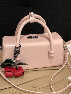 Yellow with Top Handle Crossbody Bag
