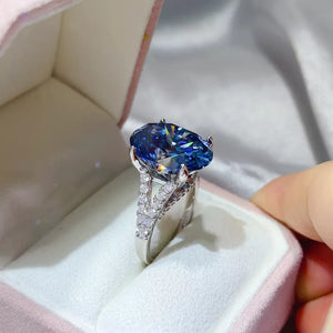 10 Carat Moissanite 925 Sterling Silver Ring option 6
