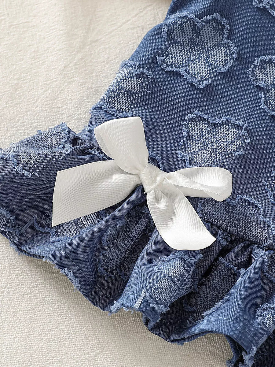 Children's Floral Round Neck Tank And Pants Set option 7