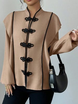 light beige blouse
