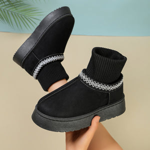 Polyester,Rubber Imported Size &amp boots in dark brown with platform boots silhouette
