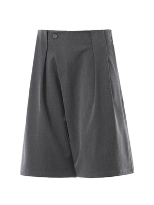 95%polyester,5%spandex Care instructions: Machine wash cold capris in Dark Gray with relaxed silhouette