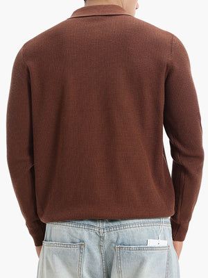 White pullover sweater featuring plus-size and textured knit