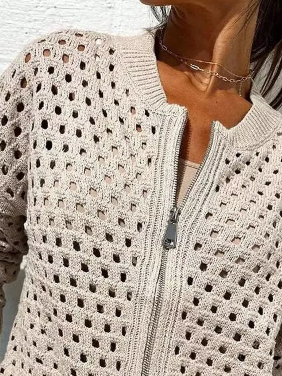 cardigan in Apricot