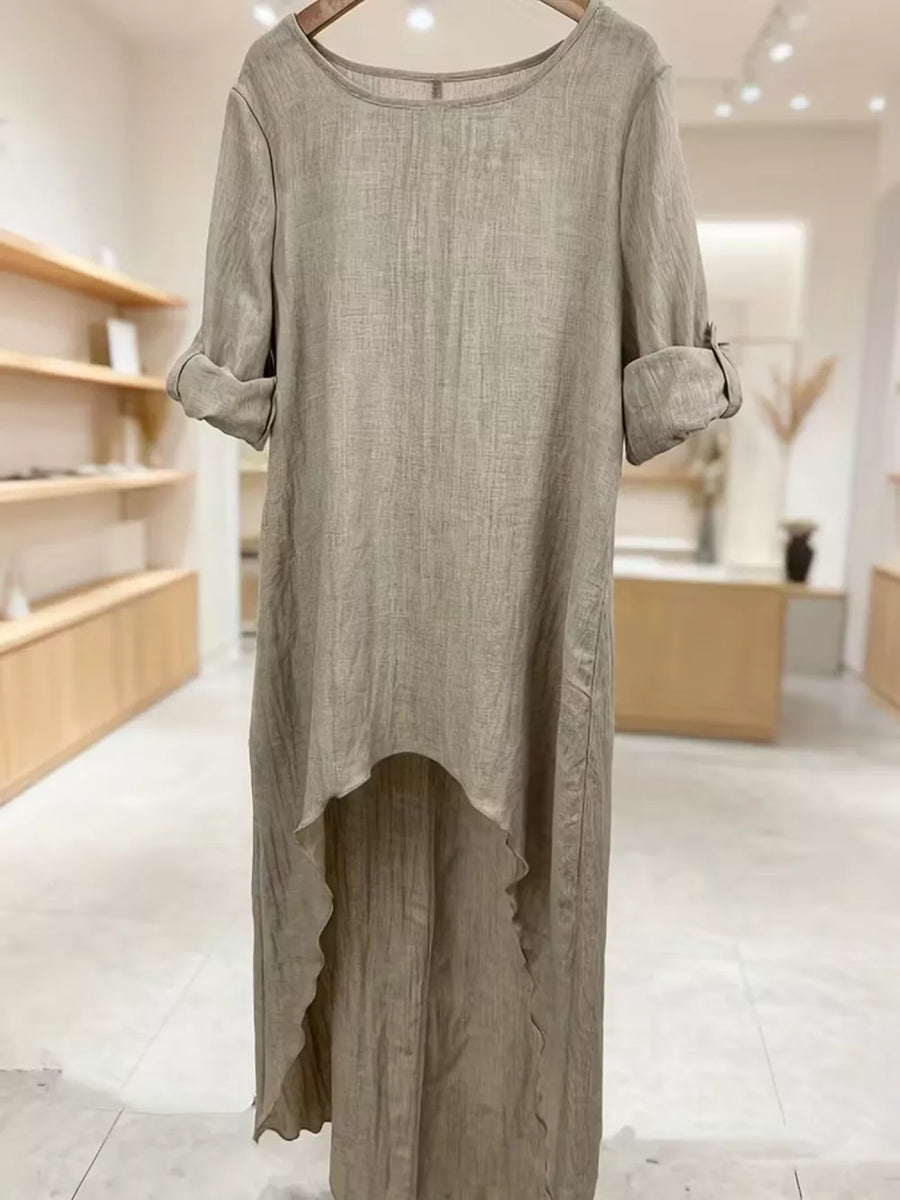 100% polyester Care instructions: Machine wash cold blouse in Apricot with loose silhouette