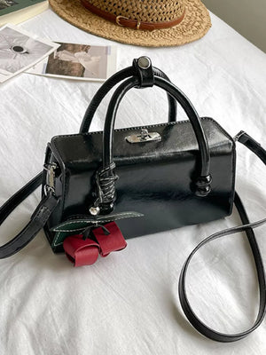 Top Handle Crossbody Bag in Pink