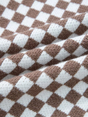 brown pullover sweater