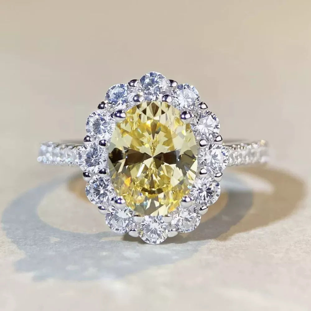 ring featuring geometric in sapphire blue with 925 sterling silver, Zircon Care instructions: Avoid wearing during exercise