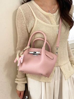 Top Handle Mini Crossbody Bag in Yellow
